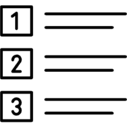 étapes